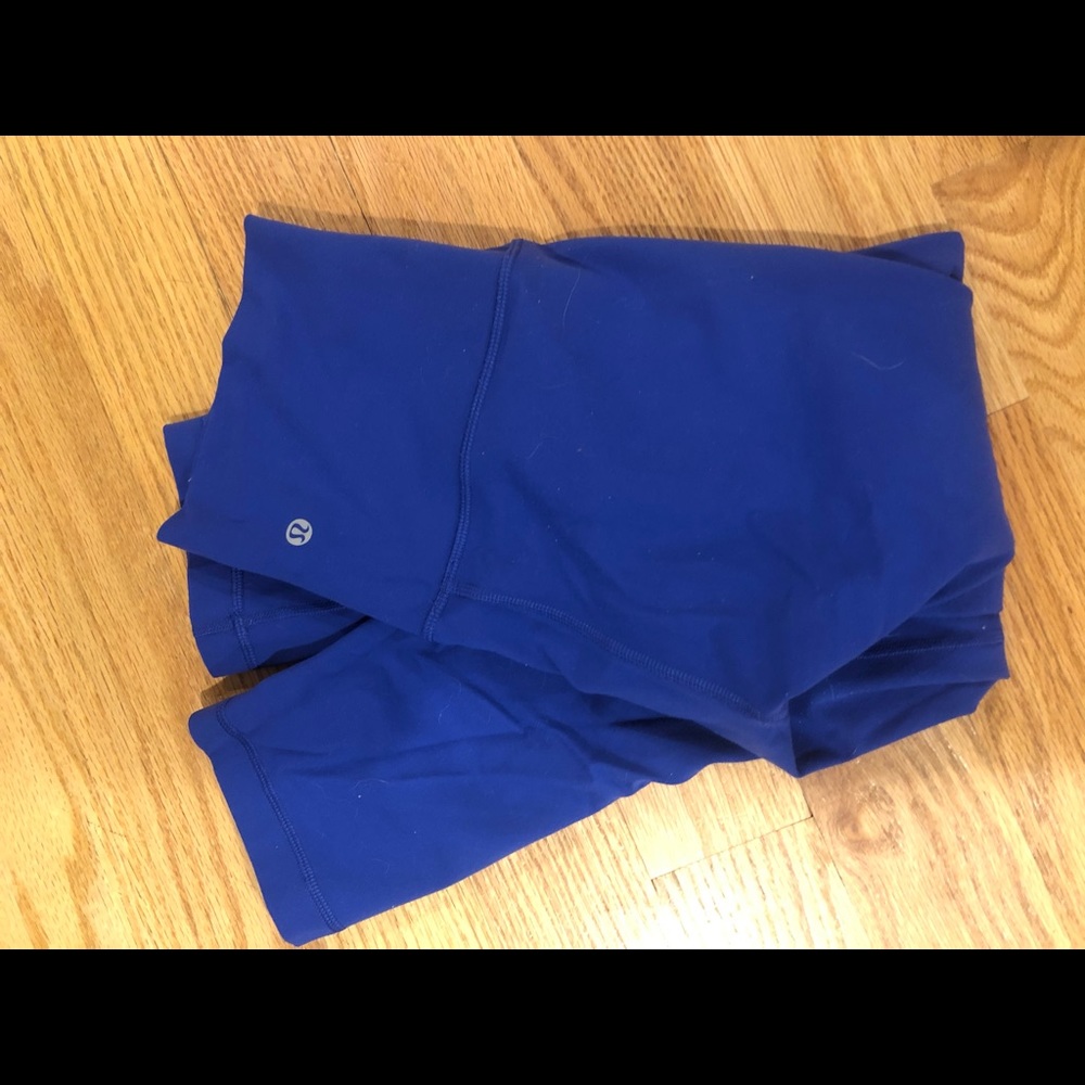 Lululemon seamless leggings crop size 6